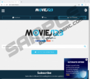 Movies123 Ads